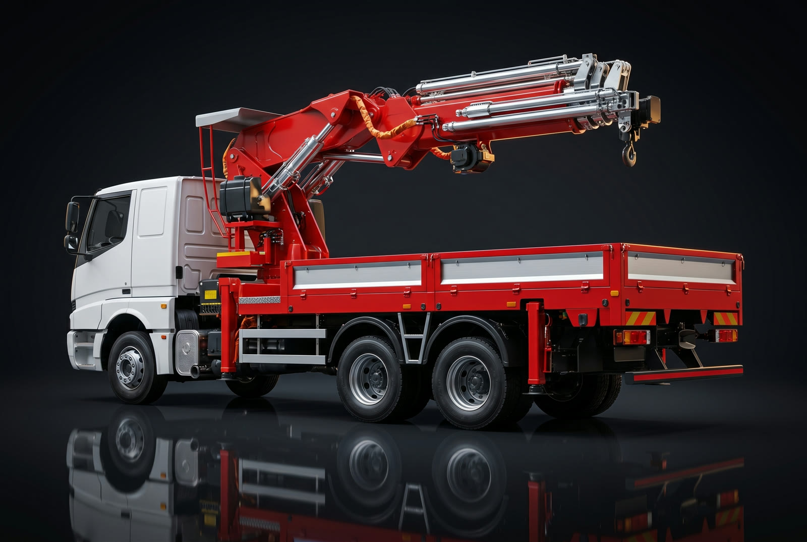 AT-13 hydraulic knuckle boom crane